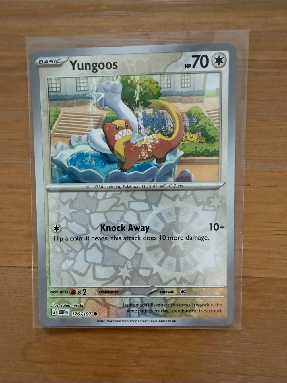 Yungoos & Gumshoos Evolution Lot | 2 Pokémon Cards | Reverse Holo ✨5/$25✨